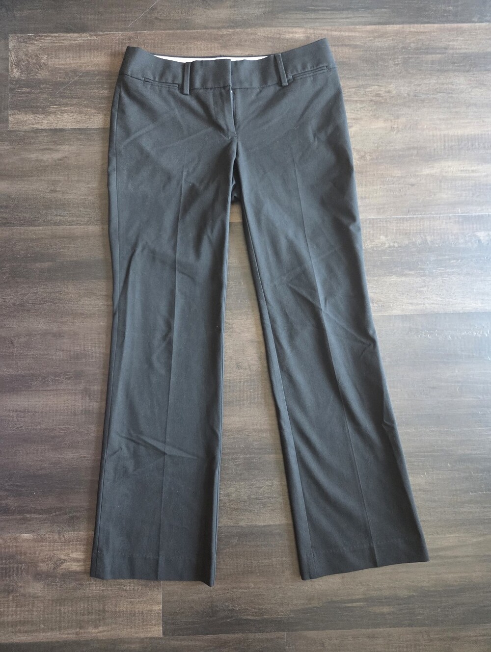 Black Loft Julie Trousers Size 00P